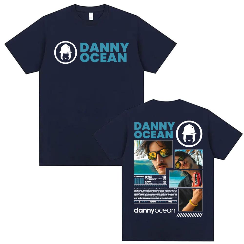 Rapper Danny Ocean 2026 Reflexa Tour Tshirts for Men Women Harajuku Gothic High Street T Shirt Casual ONeck Oversized Tshirt