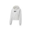 PUMA Sweatshirts Women's White Hooded Moderate Regular 532247-02
