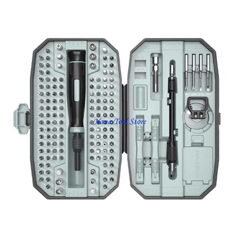 31GJ Advanced 152 in 1 Repair Screwdriver Ergonomic Handle Maintenance Collection