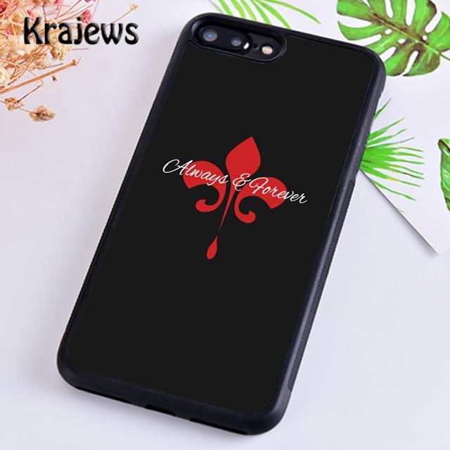 Krajews Hot Vampire Diaries Damon Salvatore Phone Case For iPhone 17 Air 16 15 14 plus 11 12 13 pro ma coque Fundas
