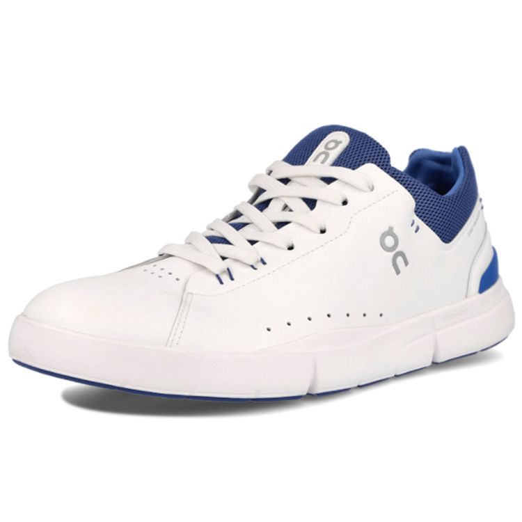 On The Roger Casual Slip-Resistant Durable Low-Top Sneakers Men Sneakers White Blue 48.99455
