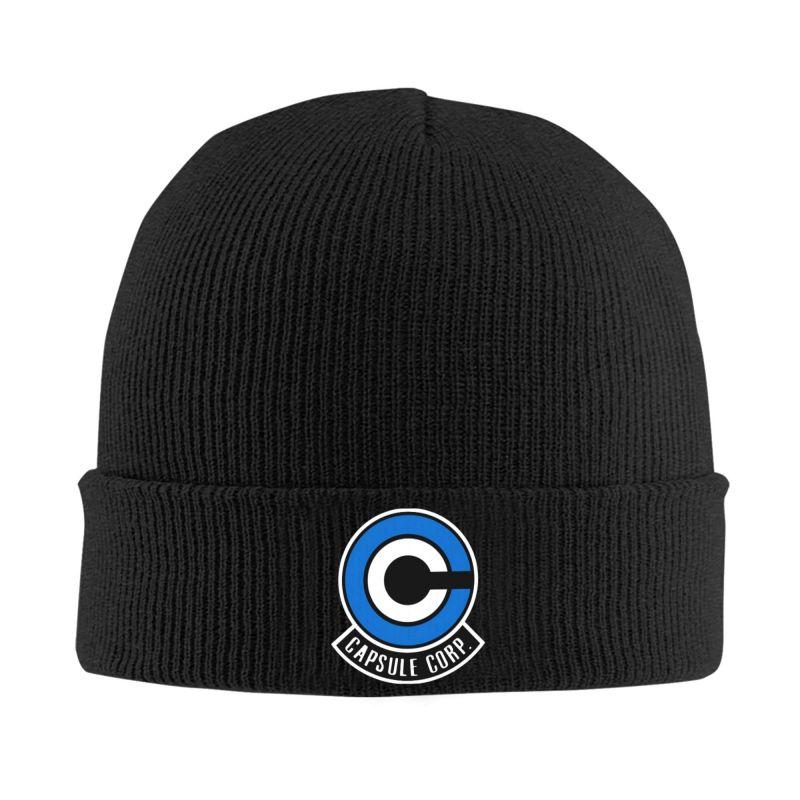 

Dragon Capsule Ball Corp Print Beanie Hat Adults Knitted Hat Soft Warm Skullies Beanies Cap Autumn Winter Outdoor Bonnet Hats чёрный