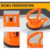 Glass Suction Cup Lifter Heavy Duty Tile Marble Suction Cup Orange-Medium