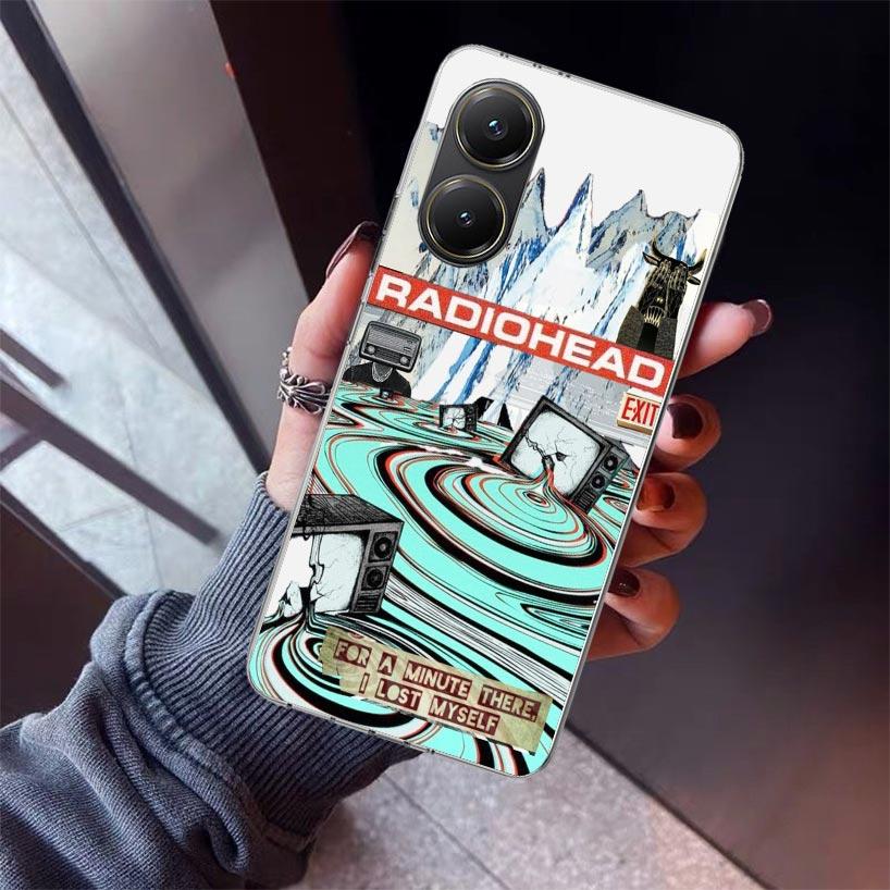 Bnad R-Radiohead Phone Case For Xiaomi Poco X5 X6 X7 Pro F7 Ultra M7 Redmi 15C 15 13C 13 12C 12 10 10C 10A 9 9C 9T 9A Cover Poco