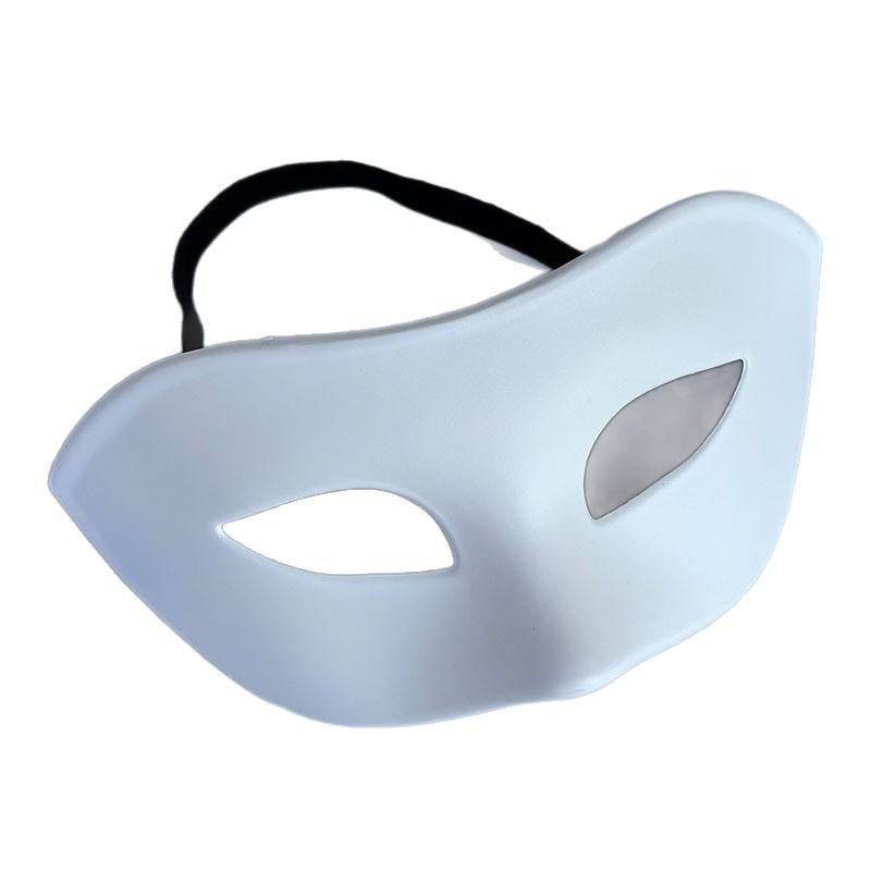 Half Face Masquerade, Flat Top Jazz for Party and Costume Events