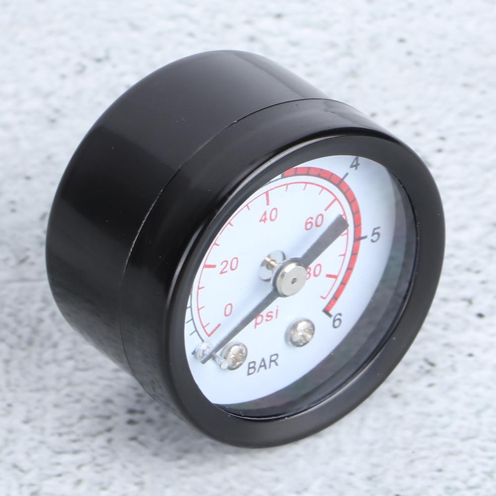 0?6BAR 0?80psi Atomizer Pressure Gauge Replacement for Stainless Steel Sprayer Accessories