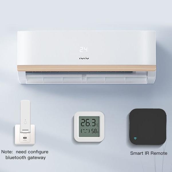 Tuya Zigbee Temperature Humidity Sensor For Smart Home LCD Screen Works With Alexa Google Home APP Smart Life Tuya Smart Yandex