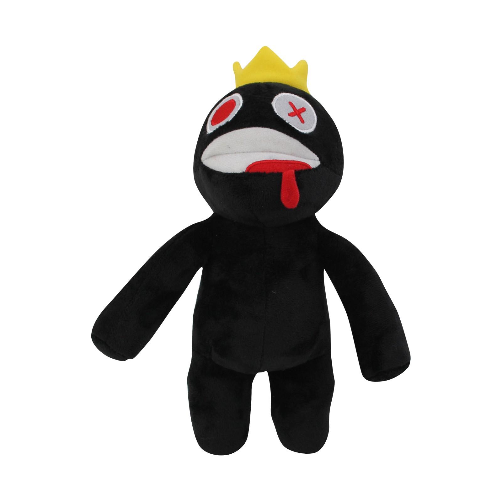 

Милая плюшевая кукла, игрушка в подарок, детская тряпичная кукла в мультяшном стиле One Size чёрный