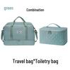 Large Capacity Women's Cosmetic Bag - Premium Portable Travel Toiletry Storage