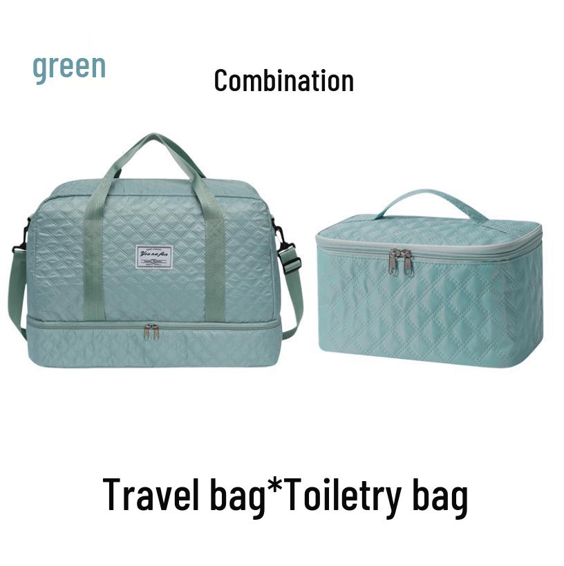 Large Capacity Women's Cosmetic Bag - Premium Portable Travel Toiletry Storage
