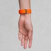 ERBORD Universal Silicone Strap 22mm, Tropic, Orange / Black Buckle