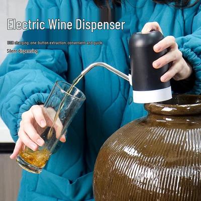 Automatic Electric Wine Dispenser: Self-Priming Pump for Red Wine, Spirits, and More