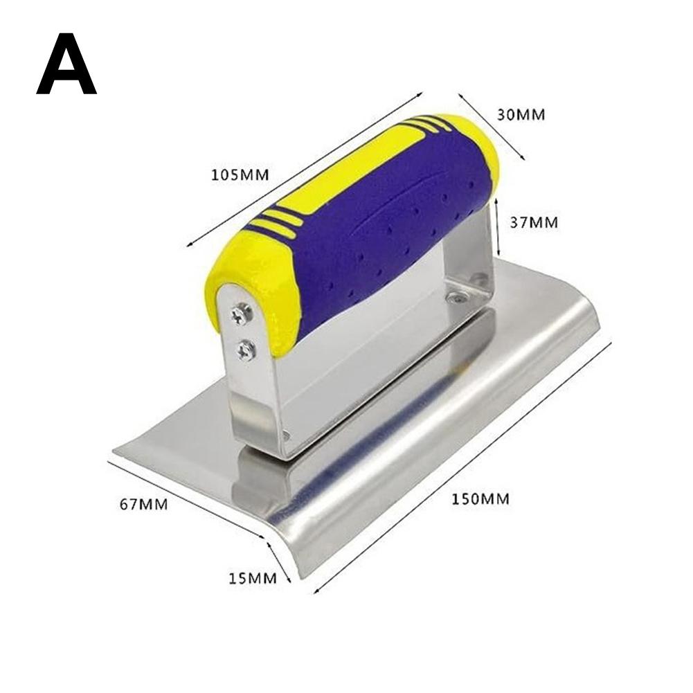 Stainless Steel Corner Trowel Drywall Corner Shaping Tool Putty Scraper Cement Finishing Construction Tool Putty Spatula