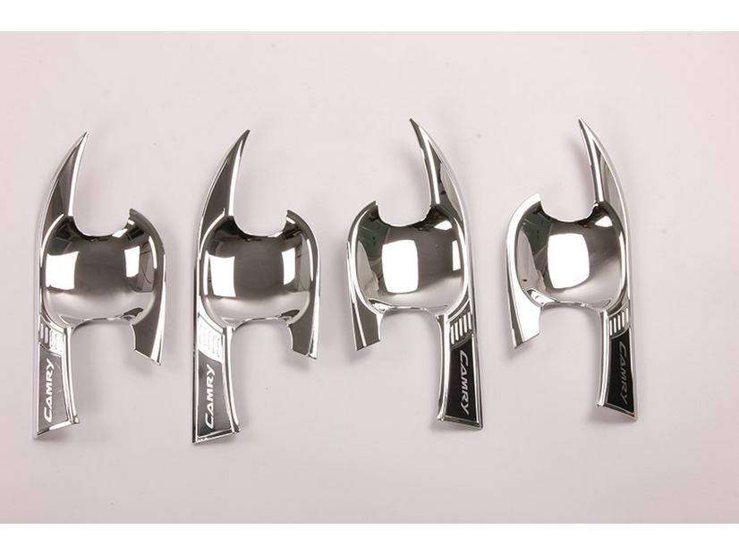 2018 Camry Hybrid ABS Electroplated Door Bowl Sticker - Decorative Piece