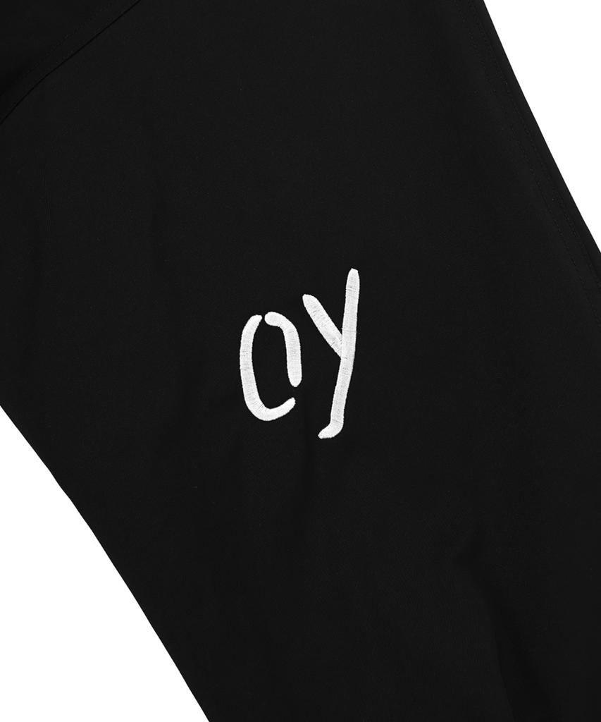 Openyard(Oy) Skull Embroidered Jacket - Black