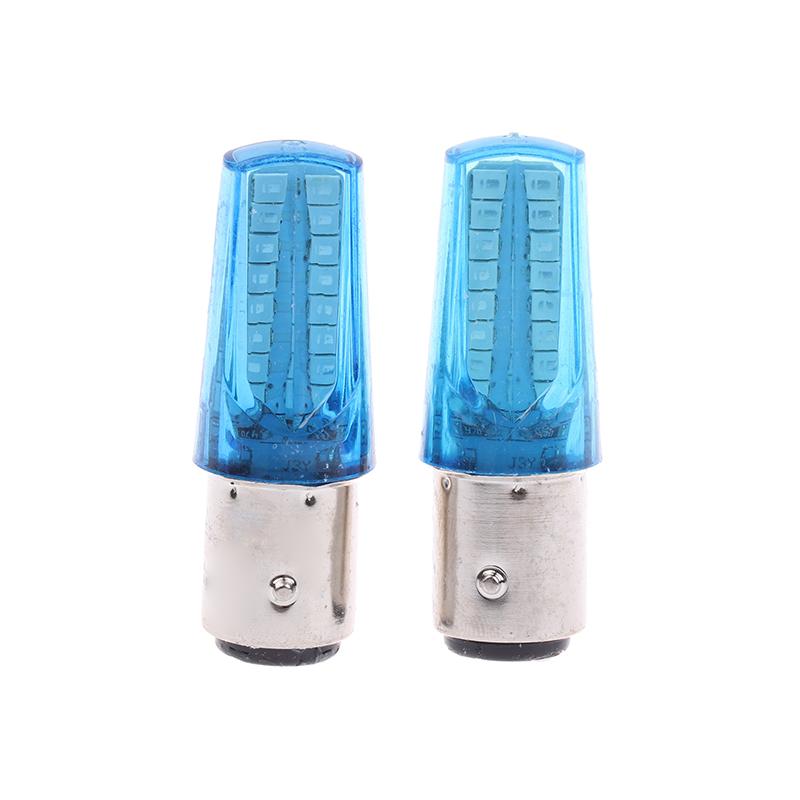 2Pcs 1157 Ba15D Led Brake Light Motorcycle Strobe Led Parking Tail Light Flashing Warning Reversing Stop Lamp Turn Signal Light