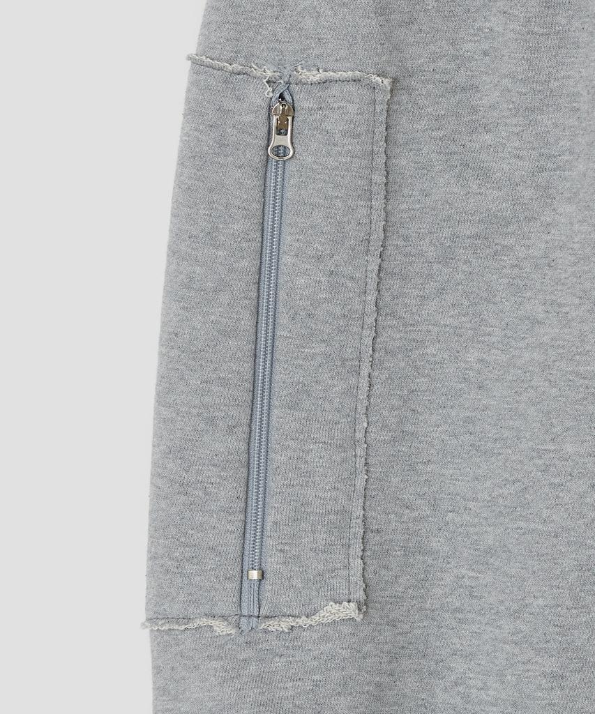 Taibseobiseu Slit Pocket Jersey Skirt [Gray]