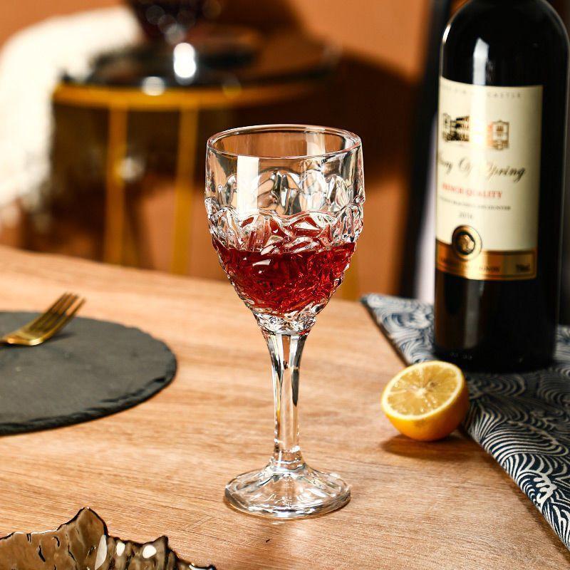 Cocktail Glass Lead-Free Crystal Bar Wine Glass Stemware Unique Champagne Glass For Sweet Wine And Drinks 1PCS