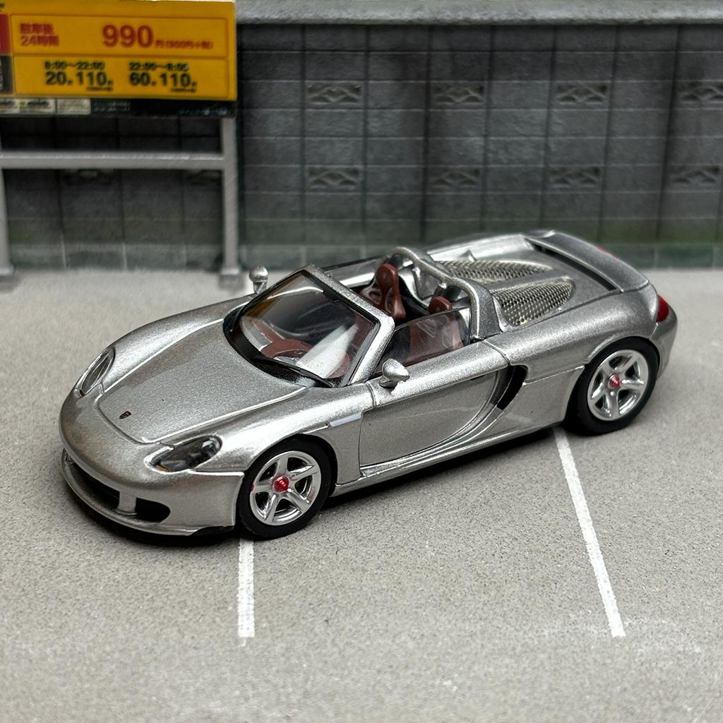 FM 1:64 Scale Diecast Alloy Porsche Carrera GT Convertible Edition Toys Cars Model Classics Adult Gifts Souvenir Static Display