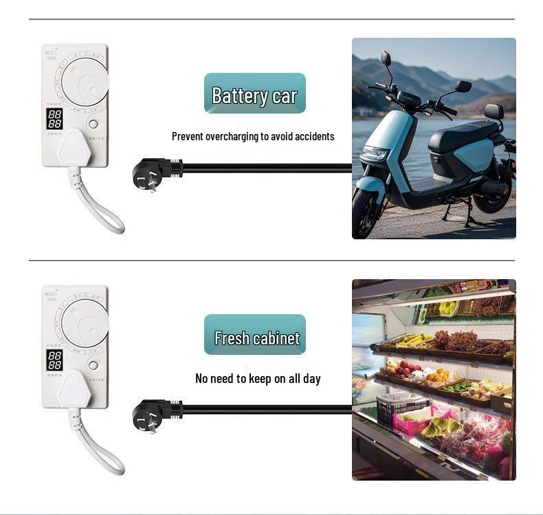 Zhiyin Digitalanzeige Kühlschrankthermostat – Energiesparender Universeller Gefrierschrank-Timer & Temperaturregler.