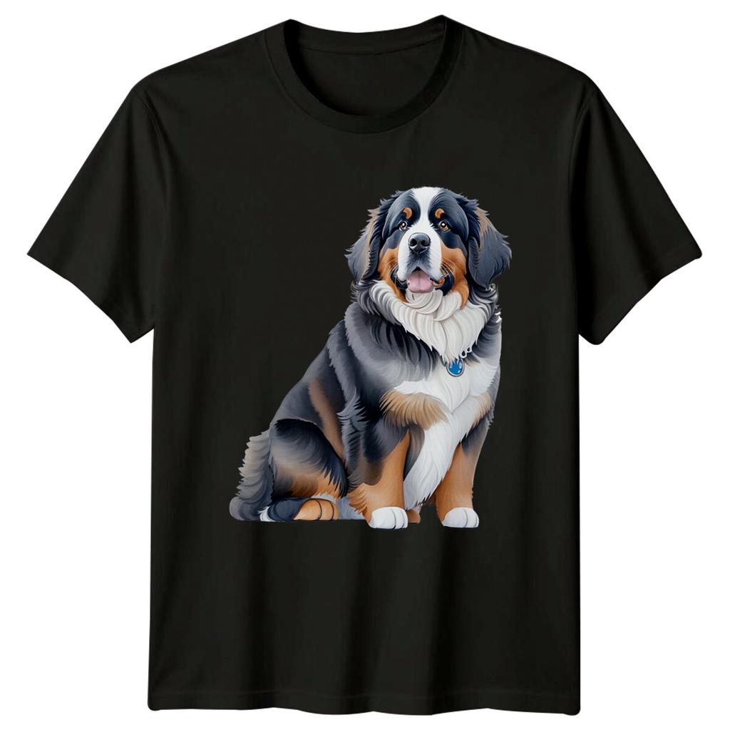 Bernese Mountain Dog Breed Graphic T-Shirt
