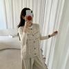 Autumn and Winter New Jacquard Single-breasted Sleeveless Stacked Wear Knitted Vest Women's Loose Retro Jacquard Vest