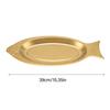Decorative Fish Shaped Plate Thick Food Tray Kitchen Tools Steaming Plate  Home Restaurant