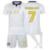 Dospívající Děti Dospělí Vlastní Jméno Fotbalové Dresy 25/26 Al-Nassr 2. Venkovní #7 RONALDO Sportovní Tréninkový Dresový Set se Ponožkami