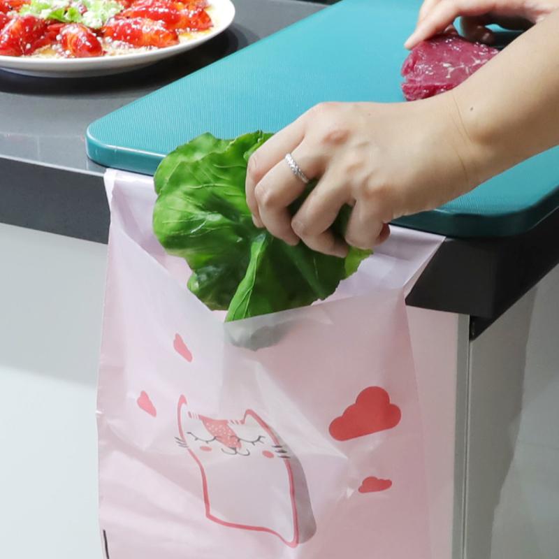 40pc Car Trash Bags Easy Stick-On Disposable Portable Car Garbage Bags, Waterproof Leak Proof Barf Vomit Bags, Self Adhesive Cleaning Bags