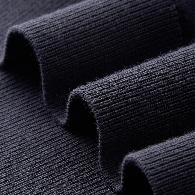 Zhuangji Men's 100% Merino Wool Short Sleeve Polo T-Shirt