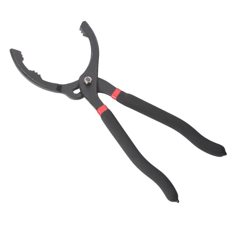 Heavy-duty adjustable car oil filter wrench, with anti-slip handle and quick assembly function, disassembly and assembly tool