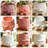 Stylish Design Head Planter Mini Size Desktop Decoration Landscape Plant Pot  Home Decor