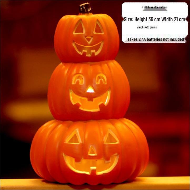 LED Halloween Pumpkin Lantern for Mall Courtyards and Shops