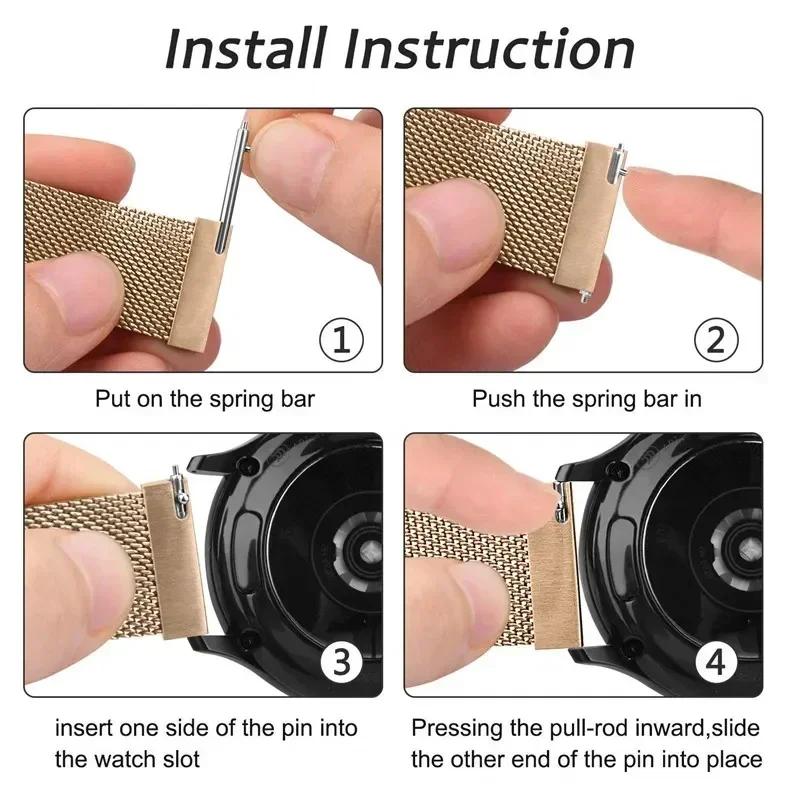 Milanese Loop Strap for CMF Watch Pro 2 Smartwatch Replacment Bracelet Sport Watchband Correa for CMF Watch Pro 2 Band