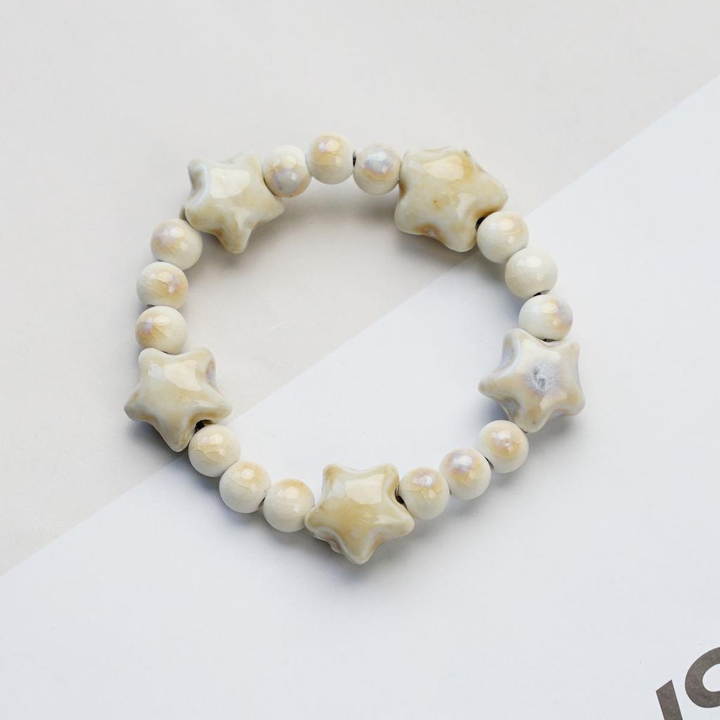 Jingdezhen ceramic beaded bracelet gourd meditation zen bracelet jewelry Fulu live broadcast supply wholesale