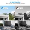 1080P Wireless Doorbell Camera High Definition Night Vision PIR Motion Detection Two-Way Audio Video Door Bells Home Office