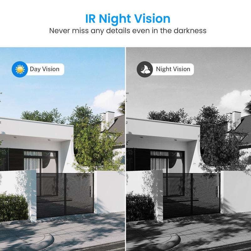 1080P Wireless Doorbell Camera High Definition Night Vision PIR Motion Detection Two-Way Audio Video Door Bells Home Office