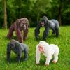 PVC Simulation Gorilla Animal Toy Handmad Chimpanzee Action Figure  Kids Birthday Gift