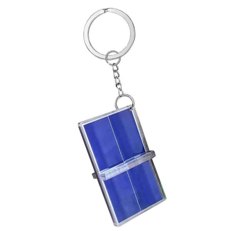 Creative Shuttlecock Keychain Shuttlecock/Table Tennis/Tennis Keychain Acrylic Keyring Versatile Decoration for Men Gift