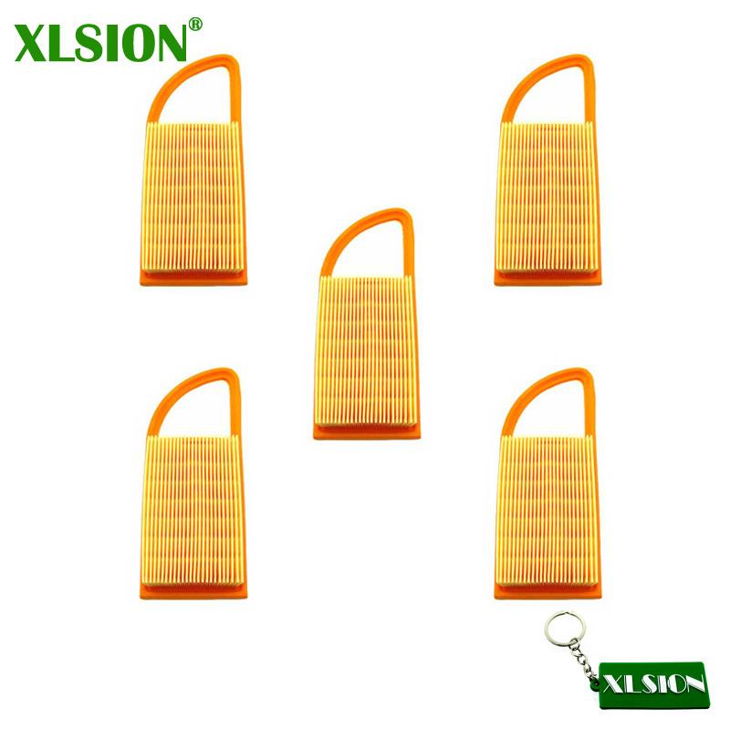 XLSION 5x Air Filter Fit Stihl Blower 4282-141-0300, BR 500, 550, 600, BR500, BR550 BR600 4282-141-0300
