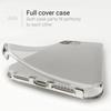 Silicone 360 Full Body Case For iPhone 15 14 Plus 13 12 11 Pro Max  Double Side TPU Transparent Bumper Cover Soft Phone Case