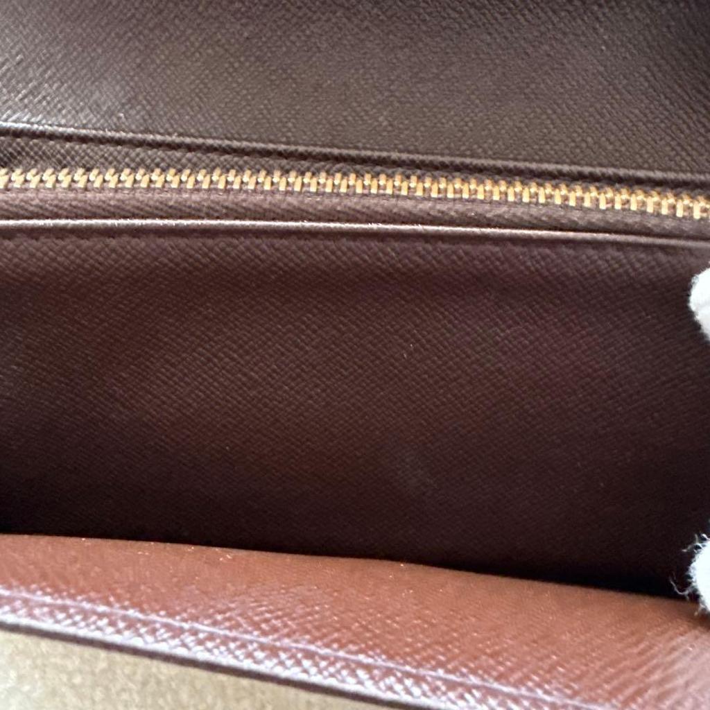 Used LOUIS VUITTON Damier Long Wallet