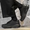Autumn sports and leisure shoes men's platform loafers outdoor hiking shoes-H