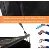 Reusable Outdoor Trash Bag Waterproof Folding Storage for Boating Camping Beach Activity Heavy Type Fabric Texture