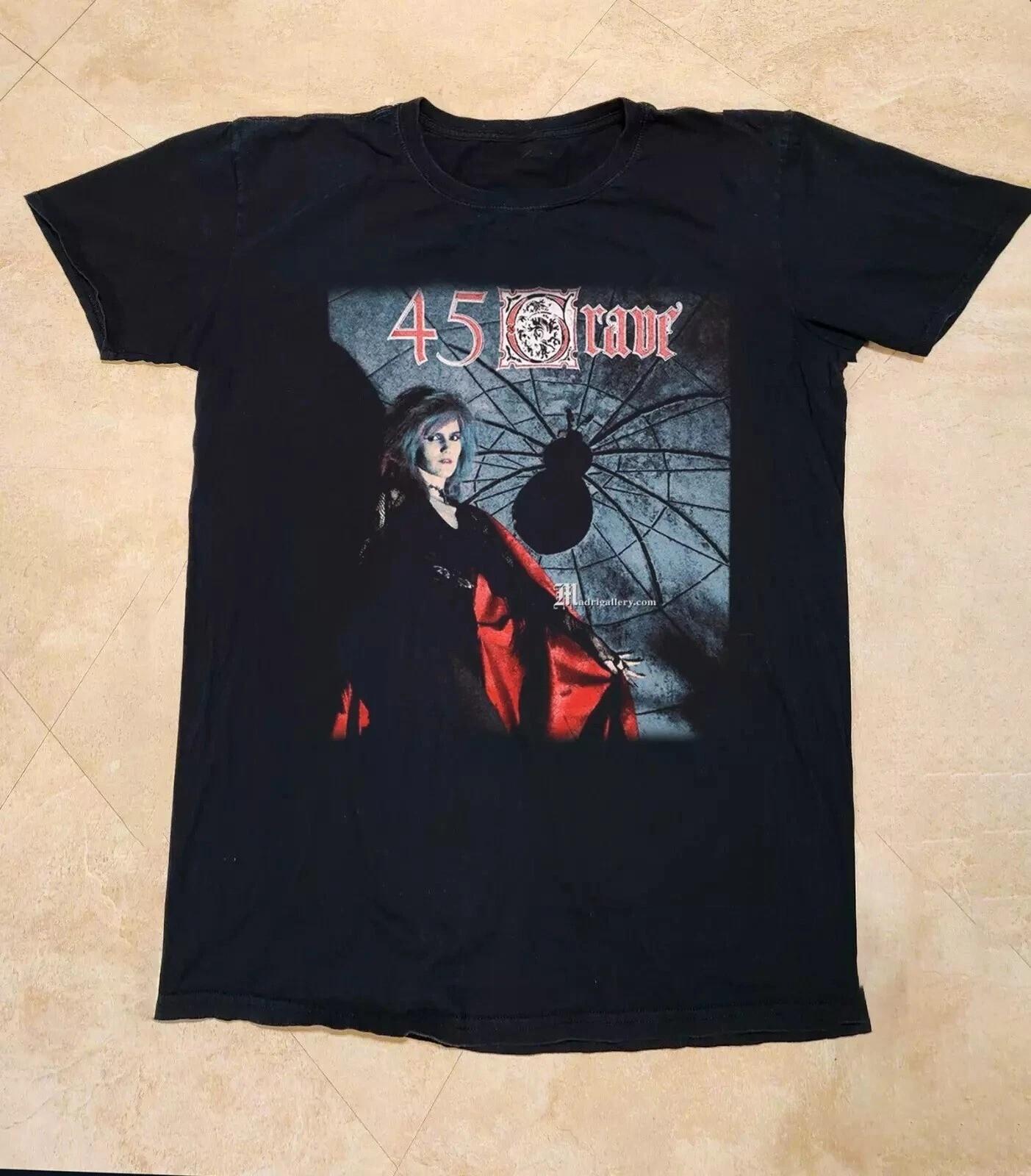45 Grave группа Sleep in Safety черная унисекс футболка Все размеры BL1268 4XL