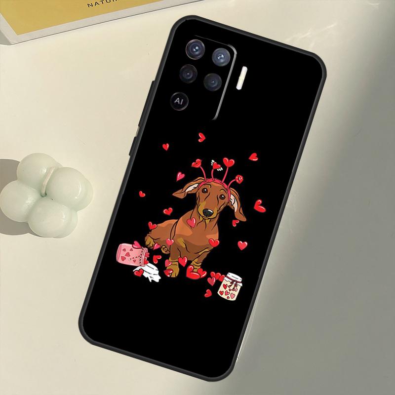 Dachshund Doberman Dog Case For OPPO A15 A74 A54 A94 A52 A72 A31 A53 A53S A5 A9 2020 A3S A5S A83 A91 A93 Cover