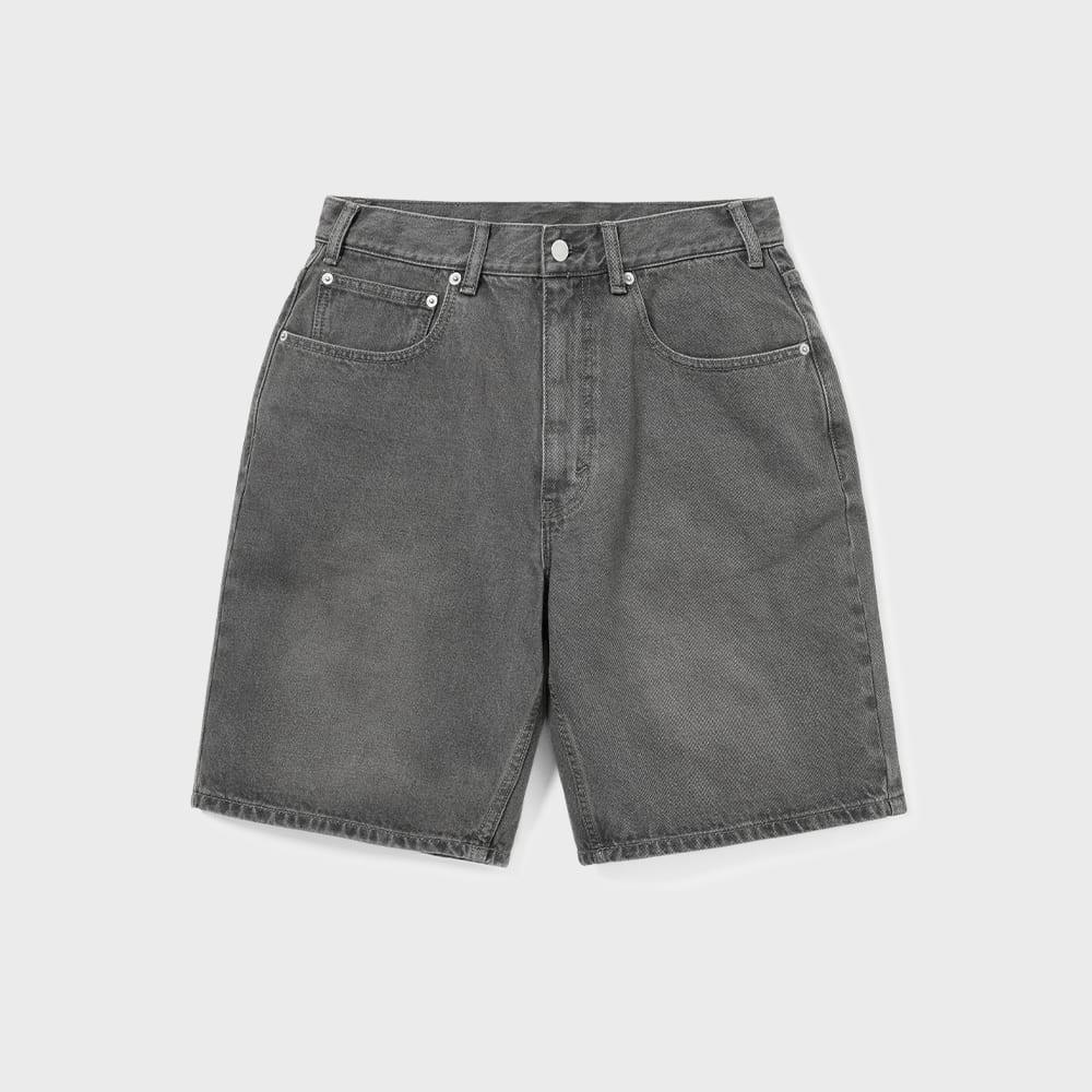 

Выстиранные джинсовые шорты серого цвета S