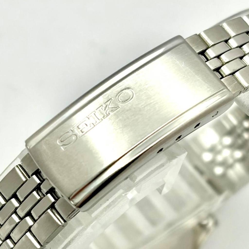 [New battery] SEIKO Seiko ladies watch silver day date 4303-0020 750864