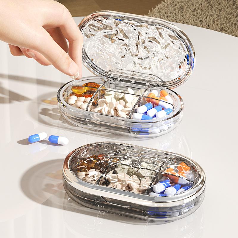 Portable Medicine Box Medicine Repackaging Box Travel Portable Mini Plastic Storage Boxmedicine Box