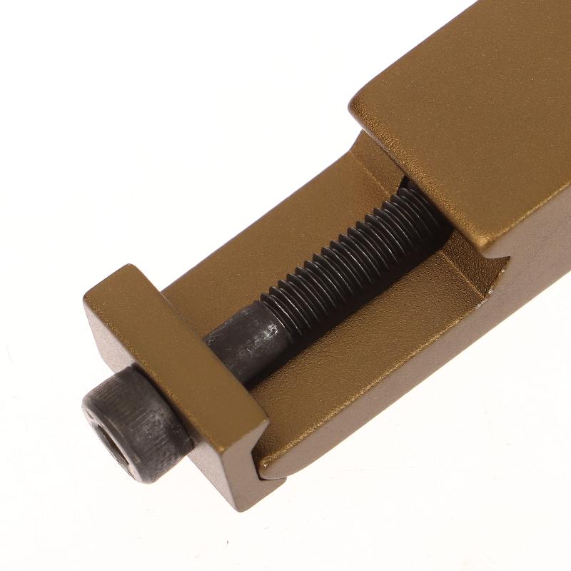 45 Degree Inclined Rail Flashlight Dd/Pro/Kac Machine Sight Side Rail Adapter 20Mm Aluminum Alloy